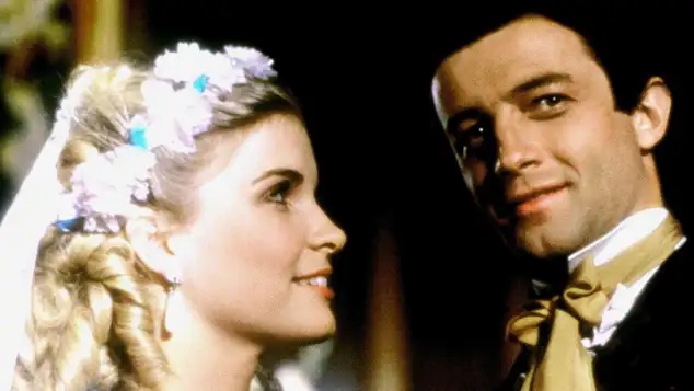 Genie Francis und James Read in „Fackeln im Sturm“