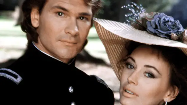 Patrick Swayze und Lesley-Anne Down