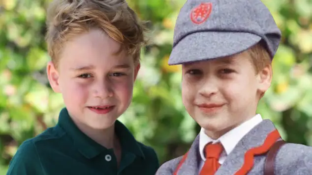 Prinz George und Prinz William