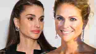 Rania von Jordanien und Madeleine von Schweden zählen zu den 15 schönsten weiblichen Royals