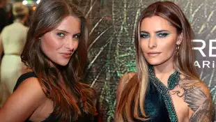 Sophia Thomalla with and without tattoos