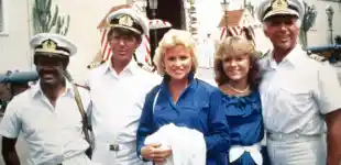 „Love Boat“-Cast Ted Lange, Bernie Kopell, Lauren Tewes, Jill Whelan, Gavin MacLeod