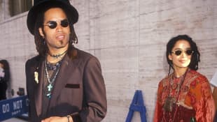Lenny Kravitz und Lisa Bonet