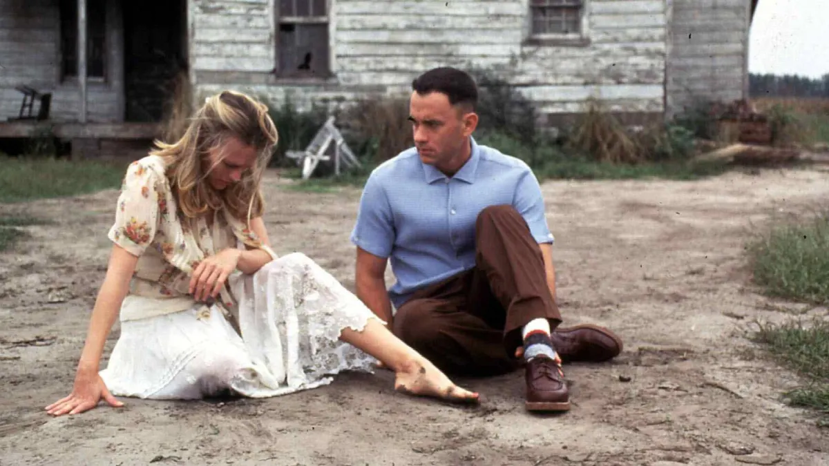 Robin Wright und Tom Hanks in "Forrest Gump"