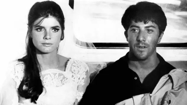 Katharine Ross und Dustin Hoffman