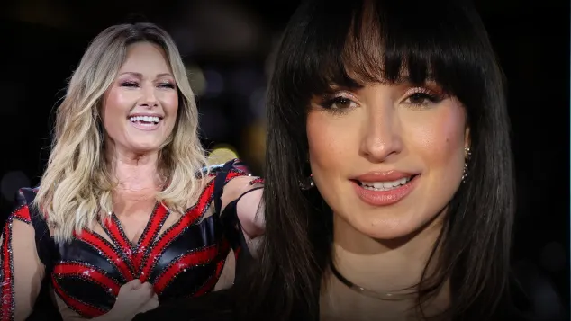 Collage: Helene Fischer und Stephanie Stumph