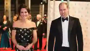 Herzogin Kate und Prinz William bei den 70. British Academy Film Awards (BAFTA) in der Royal Albert Hall