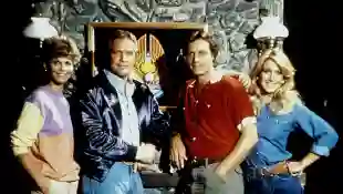 „Ein Colt für alle Fälle“-Darsteller: Markie Post, Lee Majors, Douglas Barr und Heather Thomas