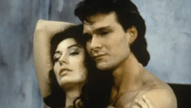 Lesley-Anne Down und Patrick Swayze