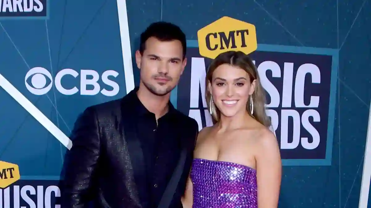 Taylor Lautner und Taylor Dome bei den CMT Music Awards am 11. April 2022
