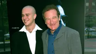 Zak und Robin Williams