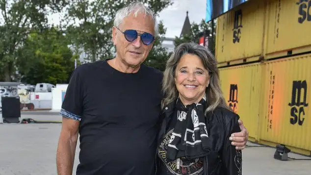 Rainer Haas und Suzi Quatro