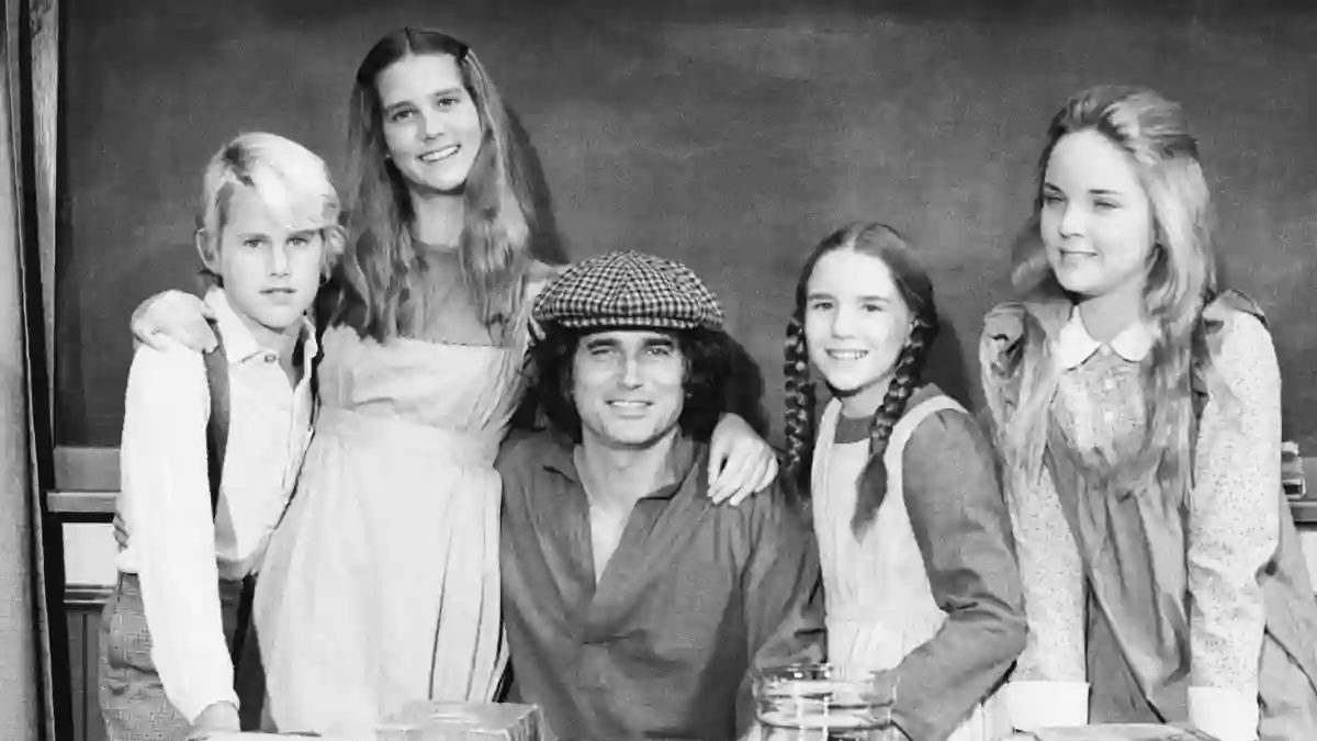 „Unsere kleine Farm“: Michael Landon Jr., Leslie Landon, Michael Landon, Melissa Gilbert, Melissa Sue Anderson