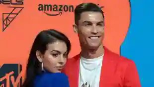Georgina Rodriguez und Cristiano Ronaldo bei den MTV Europe Music Awards am 3. November 2019
