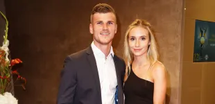 Timo Werner und seine Freundin Paula Lense