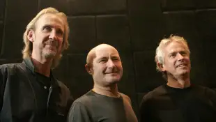 Mike Rutherford, Phil Collins und Tony Banks