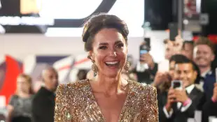Duchess Kate at the premiere of James Bond No Time To Die on September 28, 2021