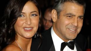 George Clooney und Lisa Snowdon