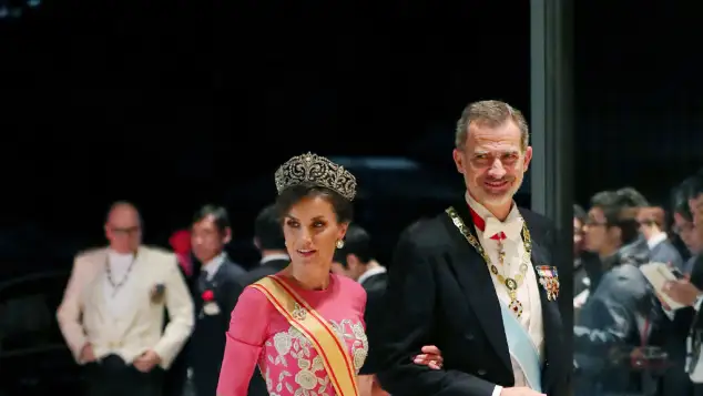 Königin Letizia und König Felipe 