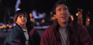 Eric Lloyd und Tim Allen in „Santa Clause“