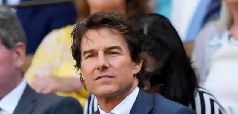 Tom Cruise bei Wimbledon am 9. Juli 2022