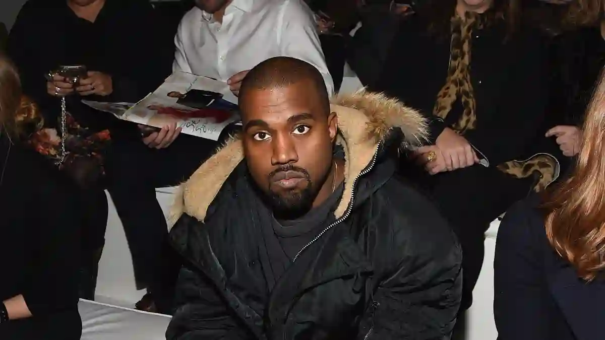 Kanye West bei der Mercedes-Benz Fashion Week 2015
