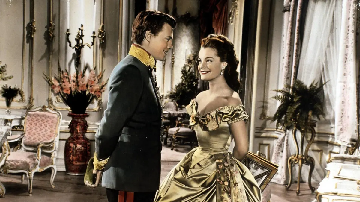 Karlheinz Böhm und Romy Schneider in „Sissi“