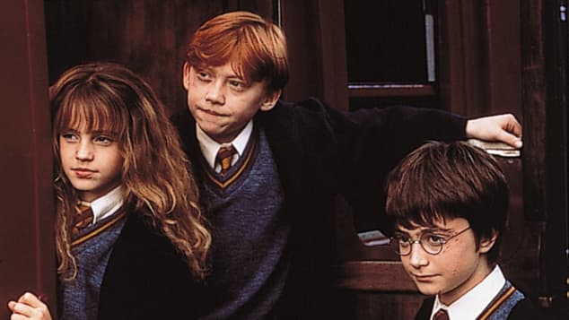 Harry, Hermine und Ron