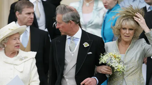 Queen Elisabeth II., Herzogin Camilla und Prinz Charles