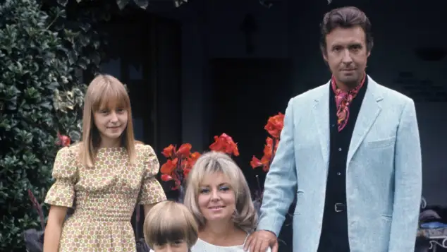 Peter Alexander und Familie