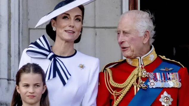 Prinzessin Charlotte, Prinzessin Kate und König Charles