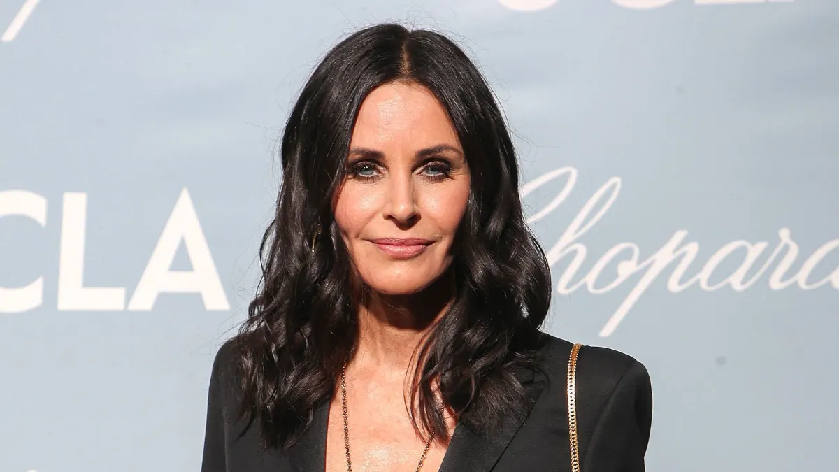 Courteney Cox roter Teppich