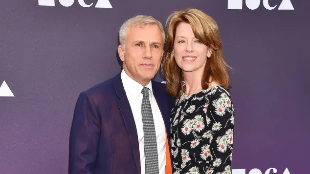 Christoph Waltz und Judith Holste