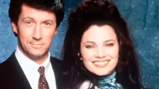 Charles Shaughnessy und Fran Drescher aus „Die Nanny“
