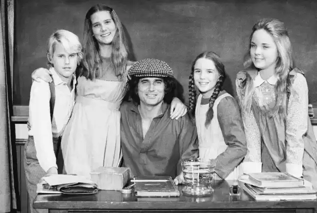 „Unsere kleine Farm“: Michael Landon Jr., Leslie Landon, Michael Landon, Melissa Gilbert, Melissa Sue Anderson