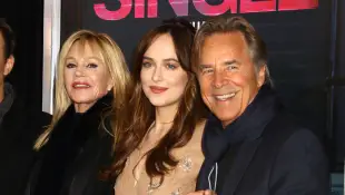melanie griffith, don johnson und dakota Johnson