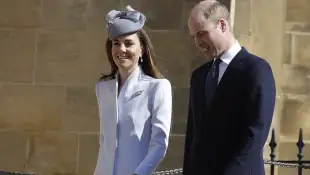Duchess Kate and Prince William at Easter 2019