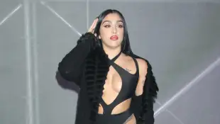 NEW YORK, NEW YORK - APRIL 19: Lourdes Leon at the Mugler H&M Global Launch Event on April 19, 2023 in New York City.. P