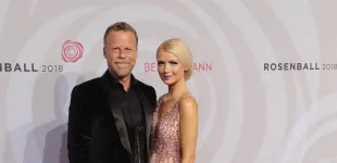 Jenke von Wilmsdorff und Mia Bergmann beim Rosenball am 5. Mai 2018
