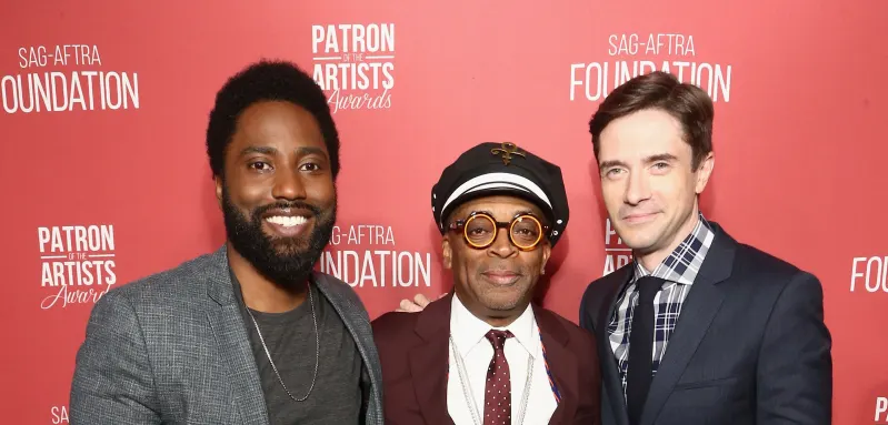 John David Washington, Spike Lee und Topher Grace