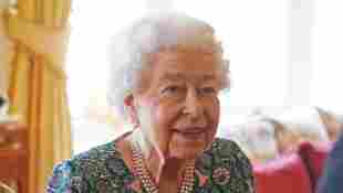 Königin Elisabeth in Windsor Castle am 16. Februar 2022
