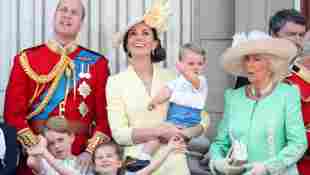 Prinz WIlliam, Herzogin Kate, Prinz George, Prinzessin Charlotte, und Prinz Louis