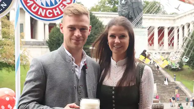 Joshua Kimmich und Lina Kimmich