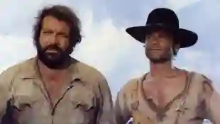 Bud Spencer und Terence Hill in „Die rechte und die linke Hand des Teufels“ 1969