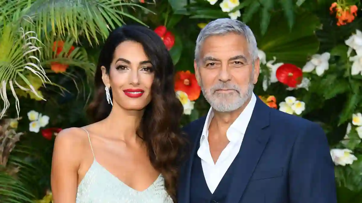 Amal und George Clooney