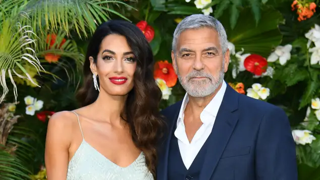 Amal und George Clooney