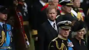 Prinz Harry und König Charles beerdigung queen