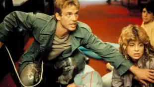 Michael Biehn und Linda Hamilton in „Terminator“