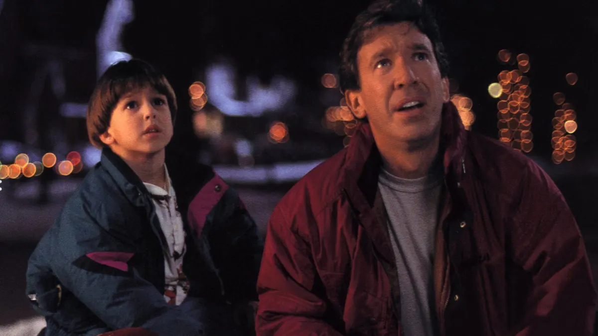 Eric Lloyd und Tim Allen in „Santa Clause“