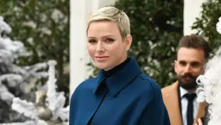 Fürstin Charlène bei einer Weihnachts-Veranstaltung in Monaco im Dezember 2022